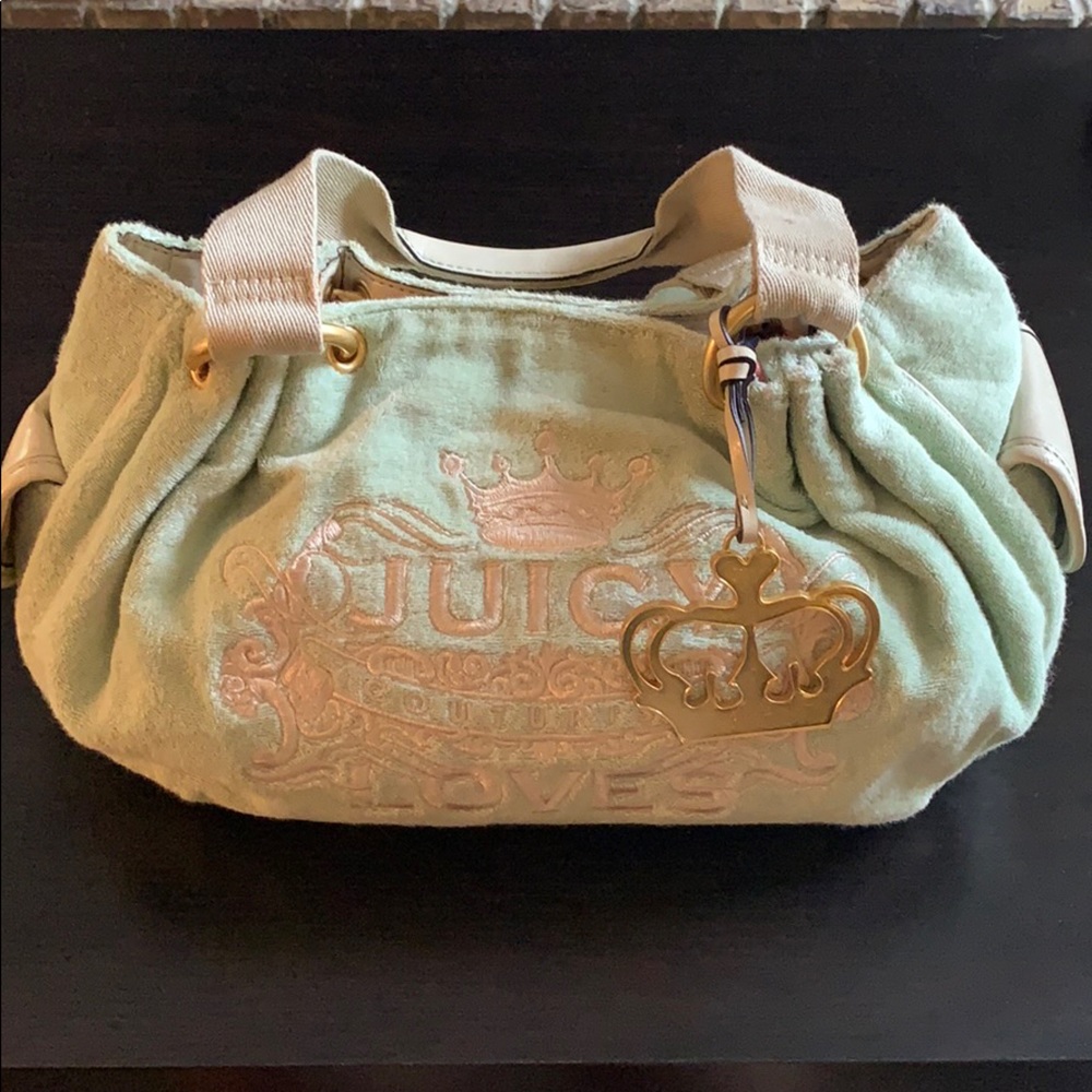 Vintage Juicy Couture Mint Colored Purse